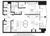 A23 North NEW A23 North NEW floor plan at The Bravern, Bellevue, WA